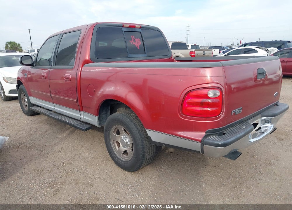 2001 HARLEY-DAVIDSON FORD F-150  EDITION/KING RANCH EDITION/LARIAT/XLT VIN: 1FTRW07W81KA41692