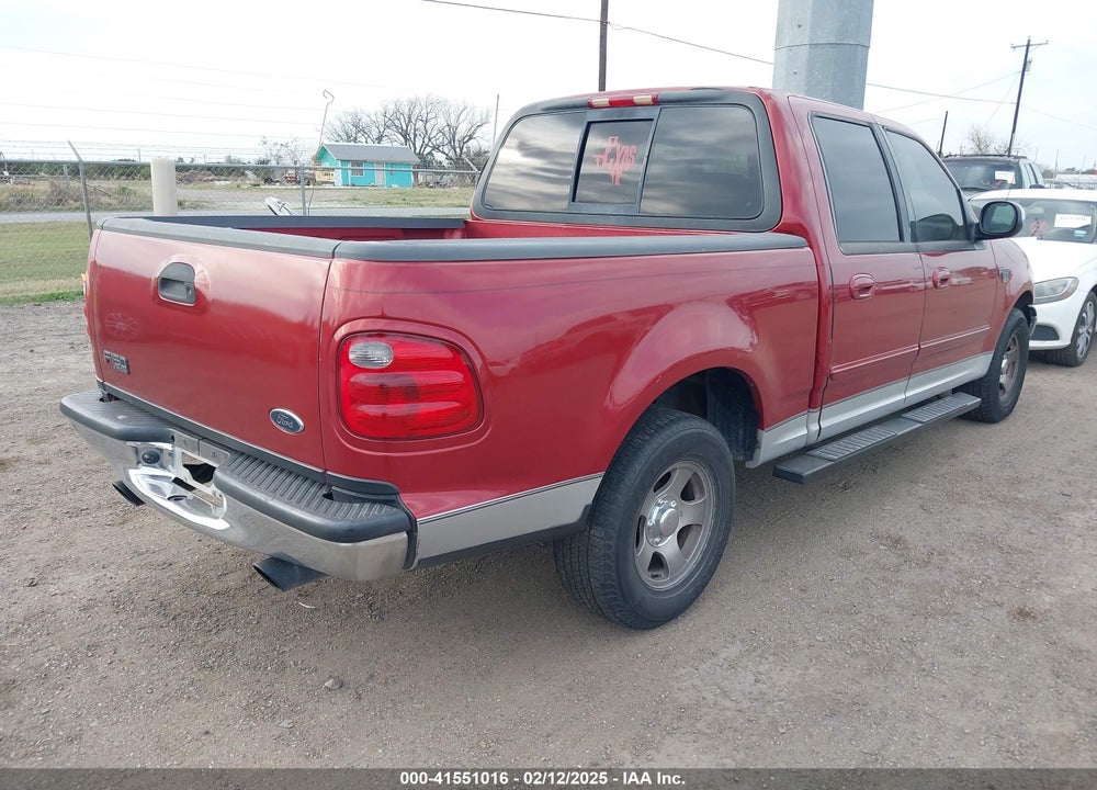 2001 HARLEY-DAVIDSON FORD F-150  EDITION/KING RANCH EDITION/LARIAT/XLT VIN: 1FTRW07W81KA41692