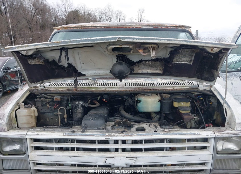 1989 CHEVROLET G20 VIN: 1GCEG25K3K7183637