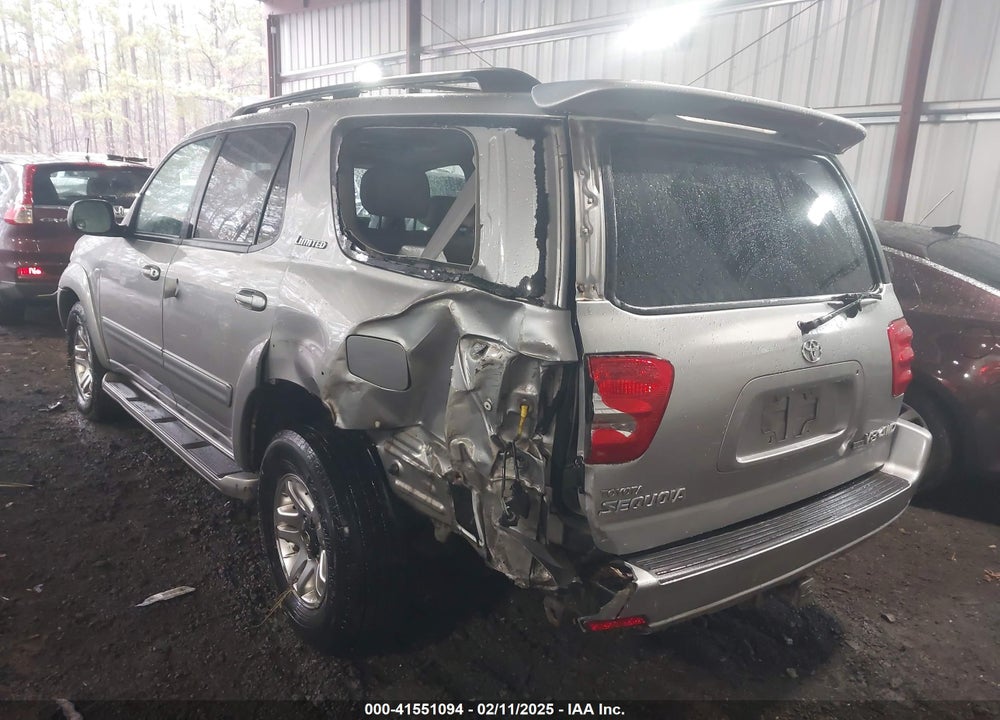 2004 TOYOTA SEQUOIA LIMITED V8 VIN: 5TDBT48A24S222868