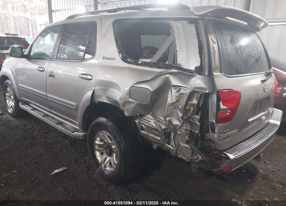 2004 TOYOTA SEQUOIA LIMITED V8 VIN: 5TDBT48A24S222868
