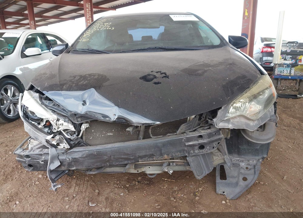 2016 TOYOTA COROLLA LE VIN: 2T1BURHE2GC725469