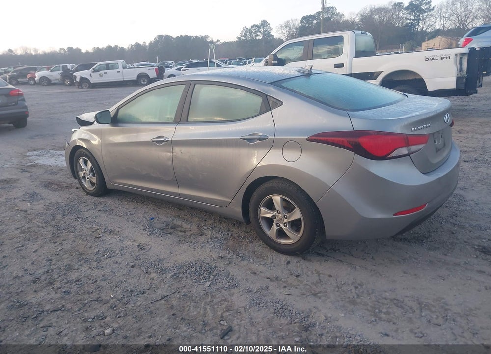 2015 HYUNDAI ELANTRA VIN: KMHDH4AE3FU415984
