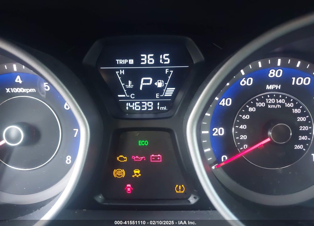 2015 HYUNDAI ELANTRA VIN: KMHDH4AE3FU415984