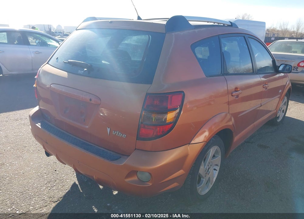 2004 PONTIAC VIBE VIN: 5Y2SL62814Z437108