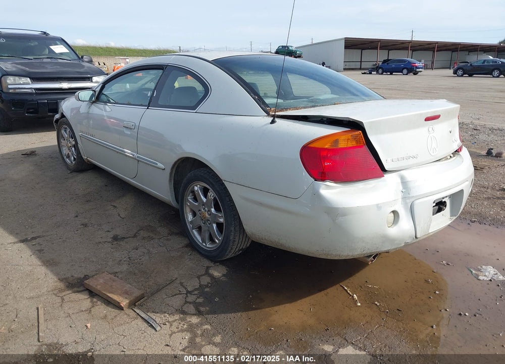 2001 CHRYSLER SEBRING LXI VIN: 4C3AG52H61E190300