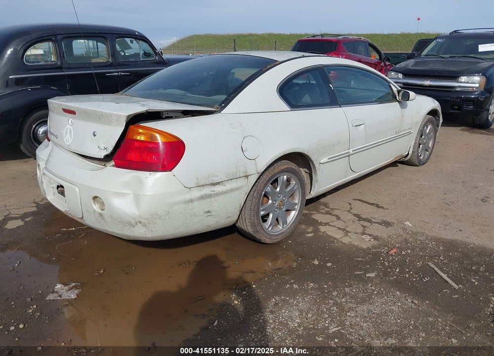 2001 CHRYSLER SEBRING LXI VIN: 4C3AG52H61E190300