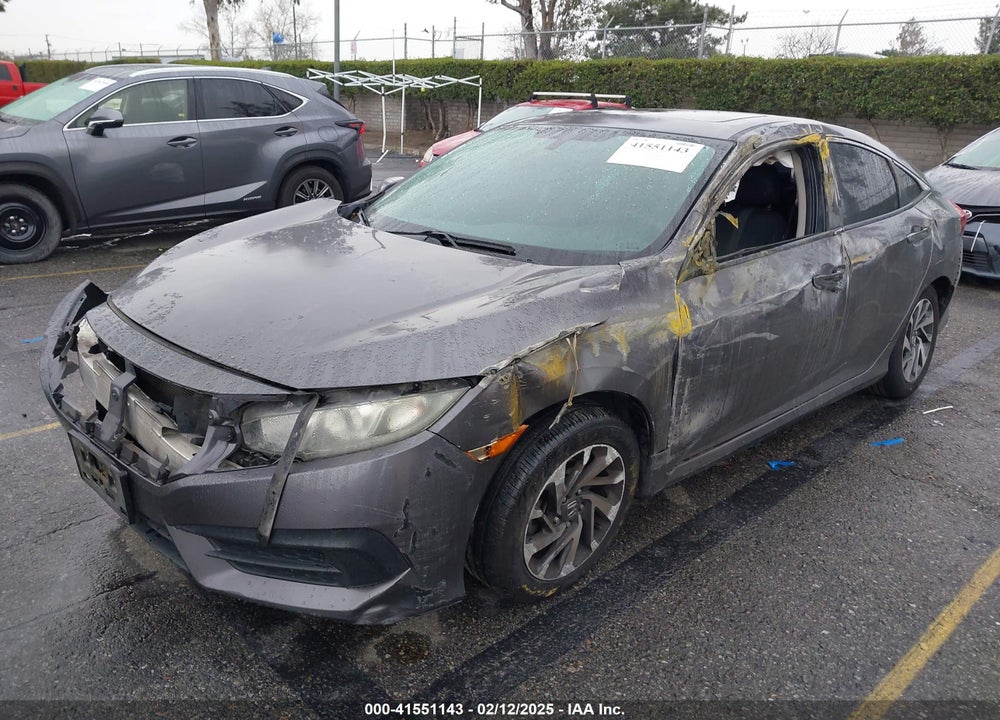 2016 HONDA CIVIC EX VIN: 2HGFC2F77GH526408