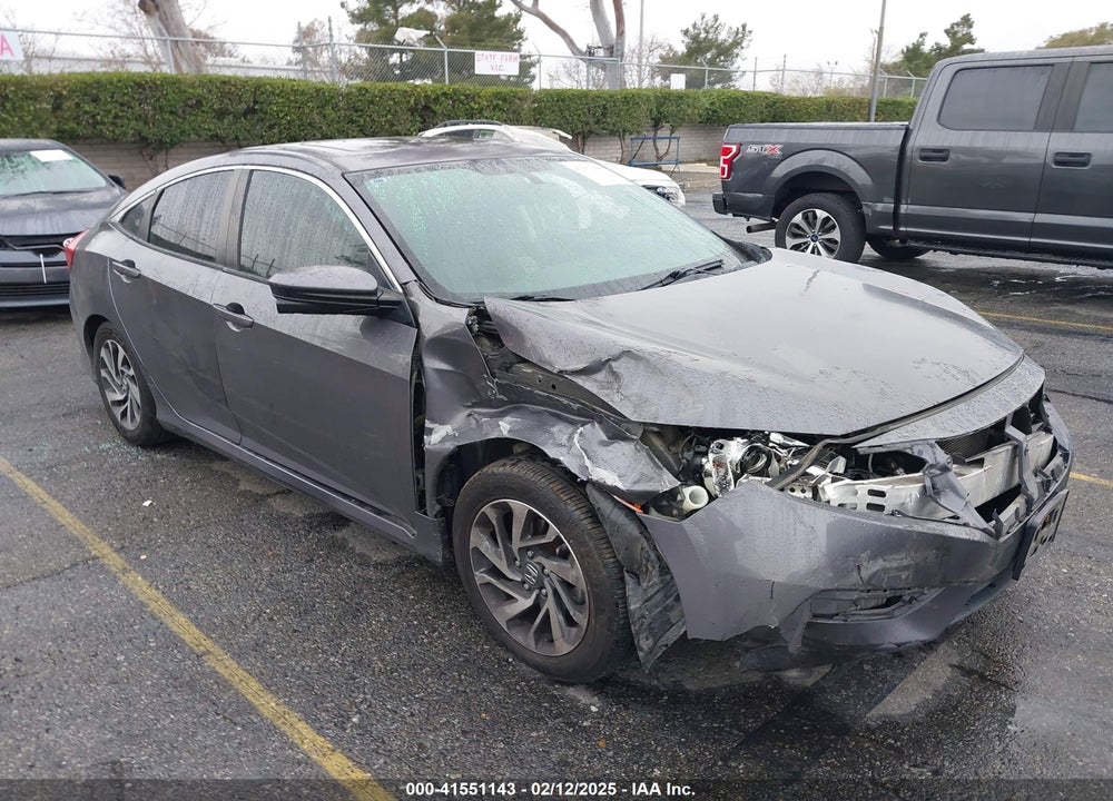 2016 HONDA CIVIC EX VIN: 2HGFC2F77GH526408