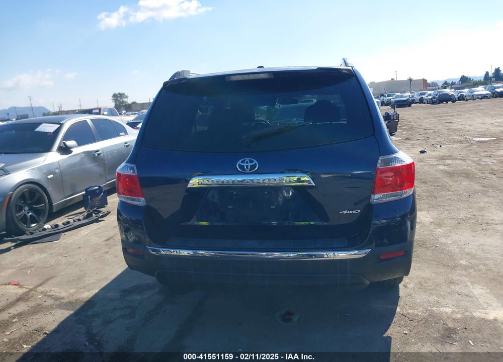 2013 TOYOTA HIGHLANDER VIN: 5TDDK3EH7DS175764