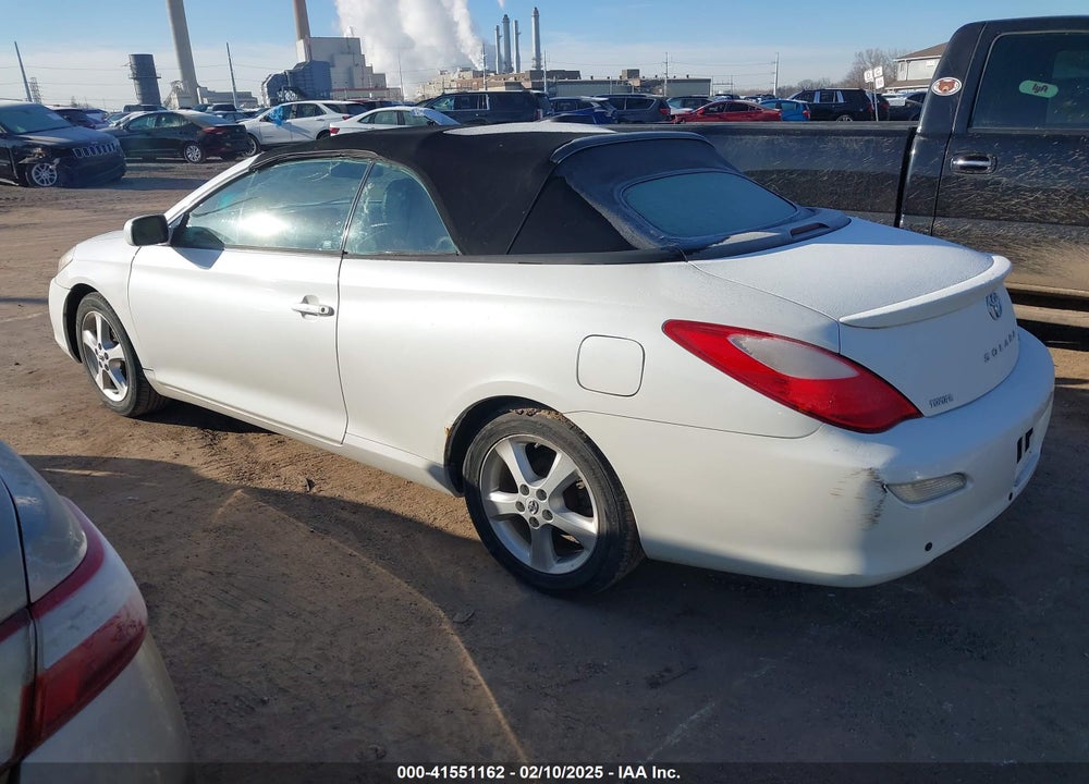 2007 TOYOTA CAMRY SOLARA SLE VIN: 4T1FA38P47U109389