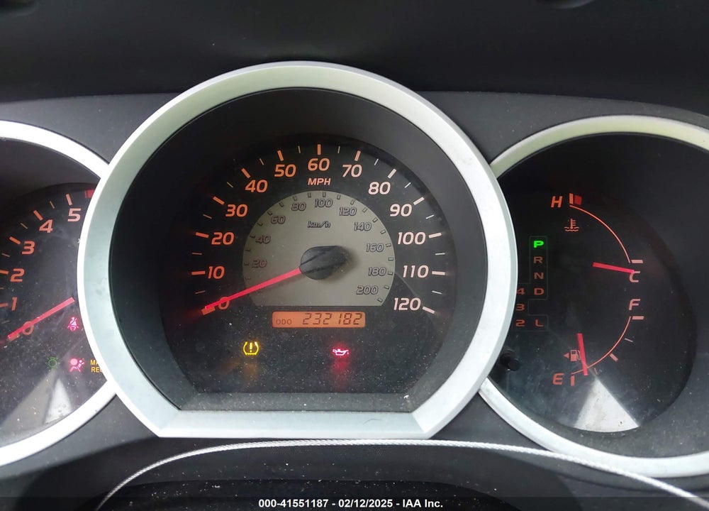 2007 TOYOTA TACOMA PRERUNNER V6 VIN: 3TMKU72N37M012455