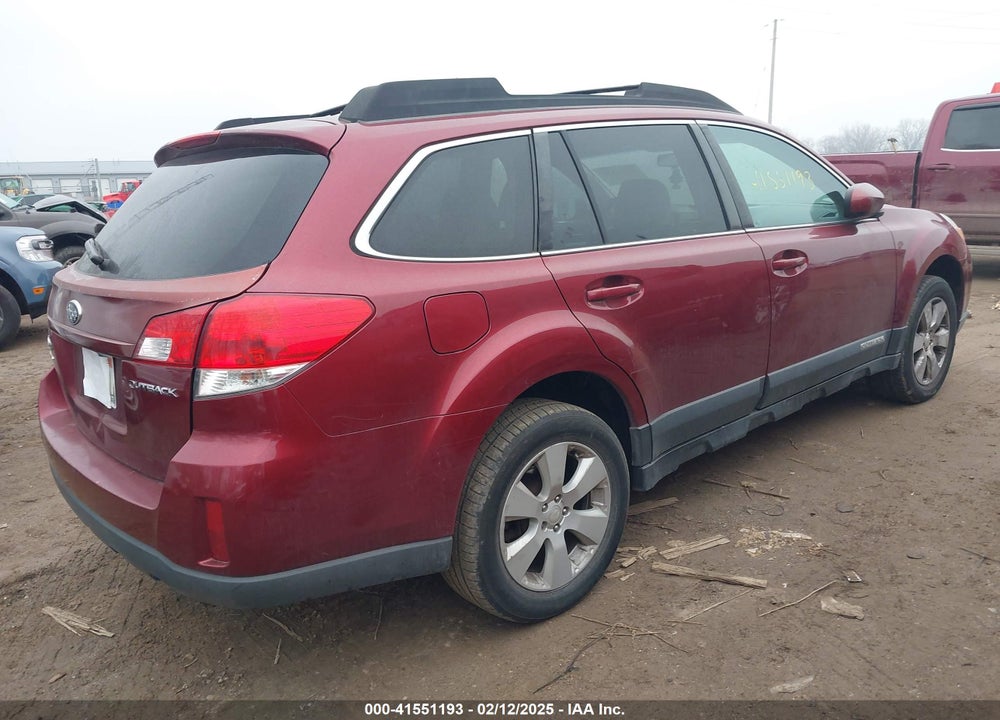 2011 SUBARU OUTBACK 2.5I PREMIUM VIN: 4S4BRCBC0B3409328