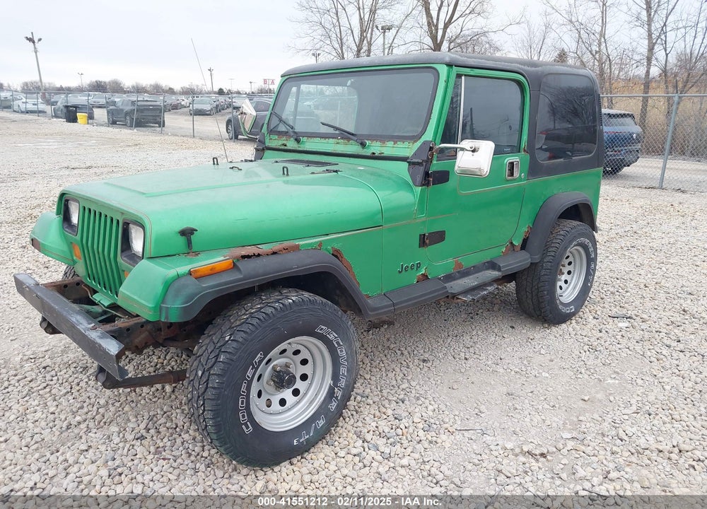1987 JEEP WRANGLER / VIN: 2BCCV81J2HB536836