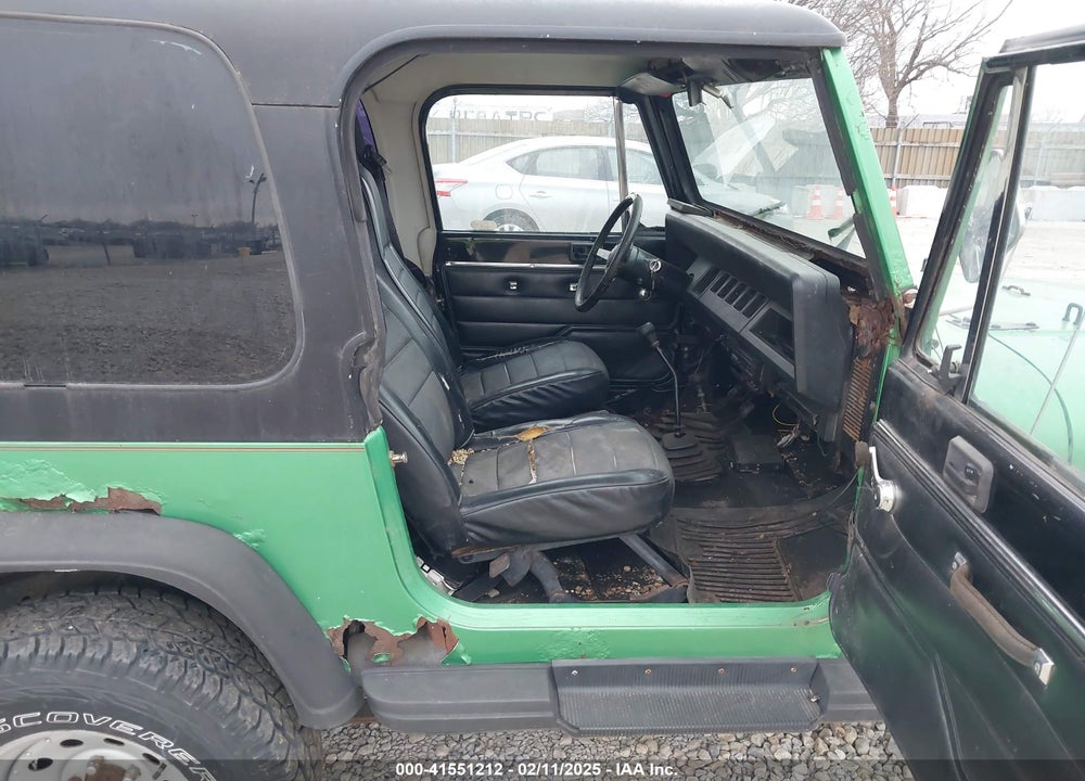 1987 JEEP WRANGLER / VIN: 2BCCV81J2HB536836