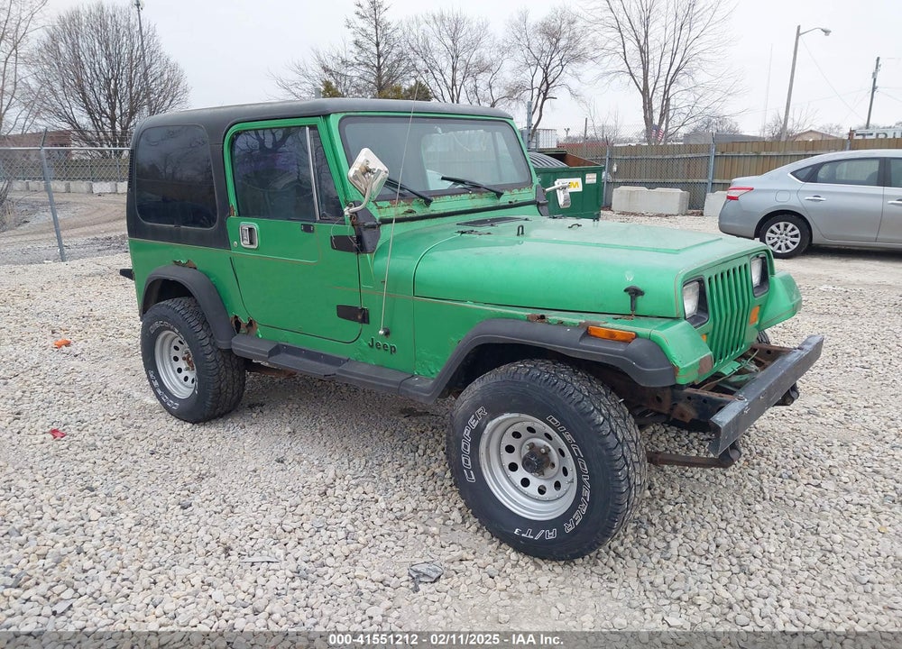 1987 JEEP WRANGLER / VIN: 2BCCV81J2HB536836