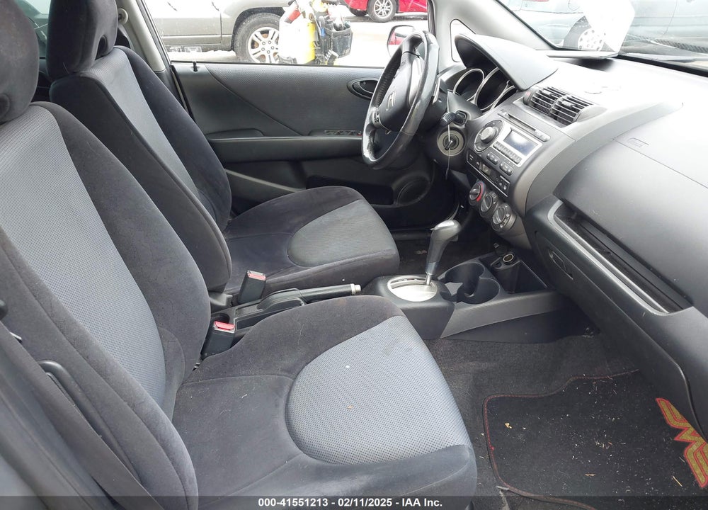 2007 HONDA FIT SPORT VIN: JHMGD38617S037598