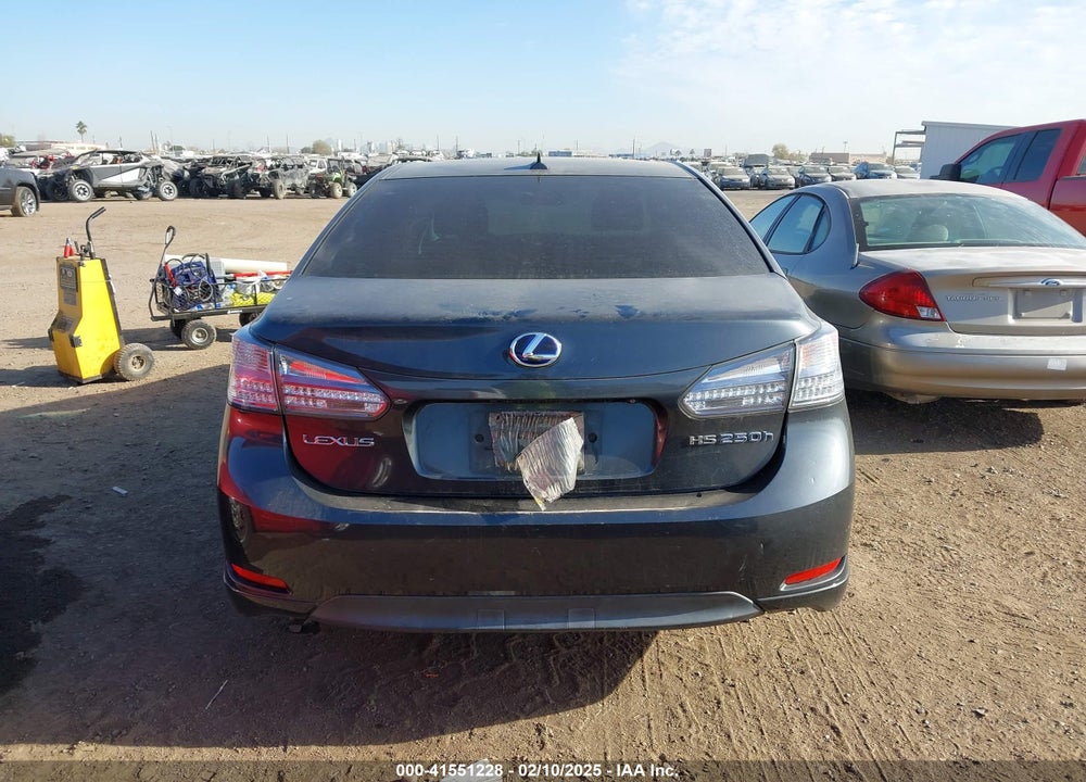 2010 LEXUS HS 250H VIN: JTHBB1BA8A2034027