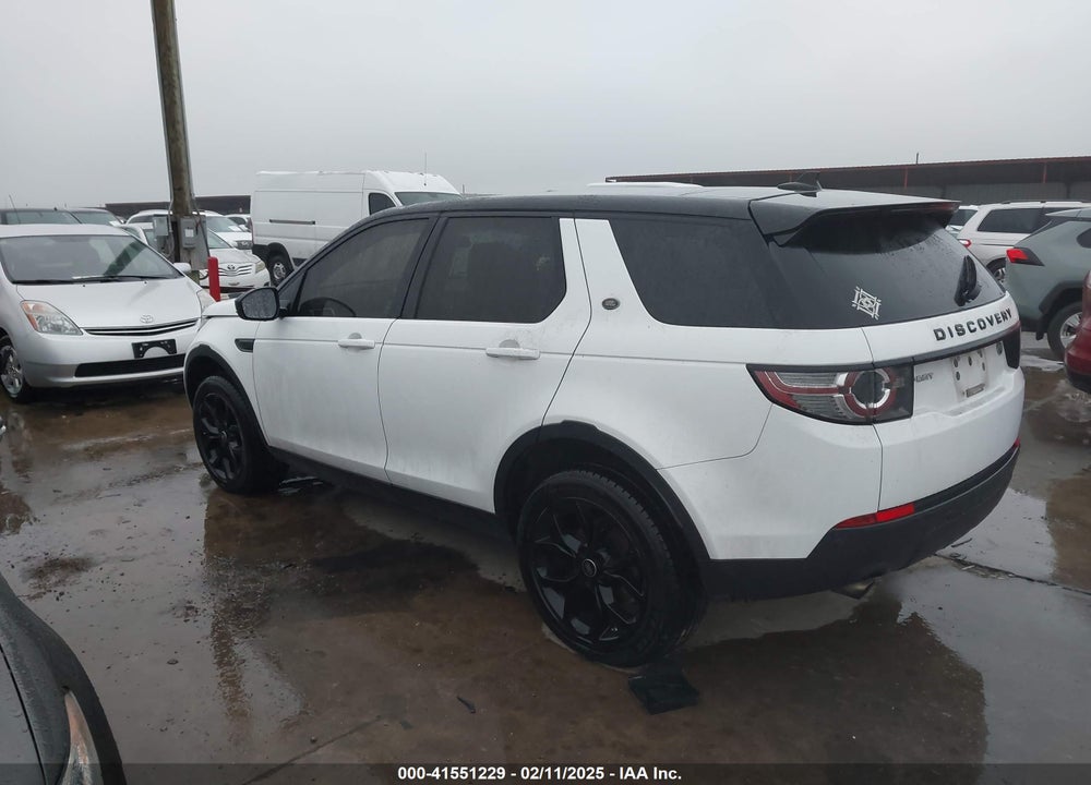 2016 LAND ROVER DISCOVERY SPORT HSE VIN: SALCR2BG5GH600560