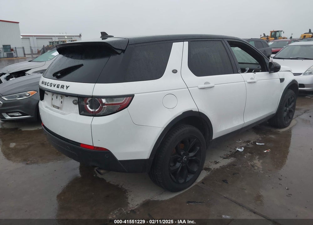 2016 LAND ROVER DISCOVERY SPORT HSE VIN: SALCR2BG5GH600560