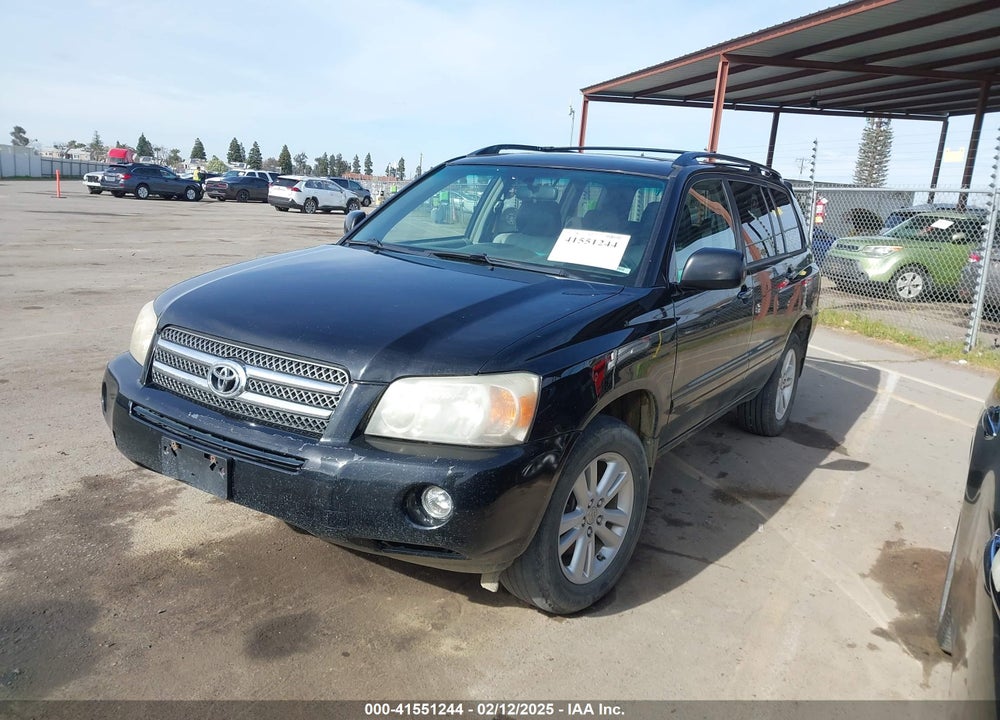 2006 TOYOTA HIGHLANDER HYBRID VIN: JTEEW21A760012108