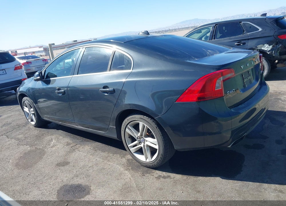 2014 VOLVO S60 VIN: YV1612FS3E2296813