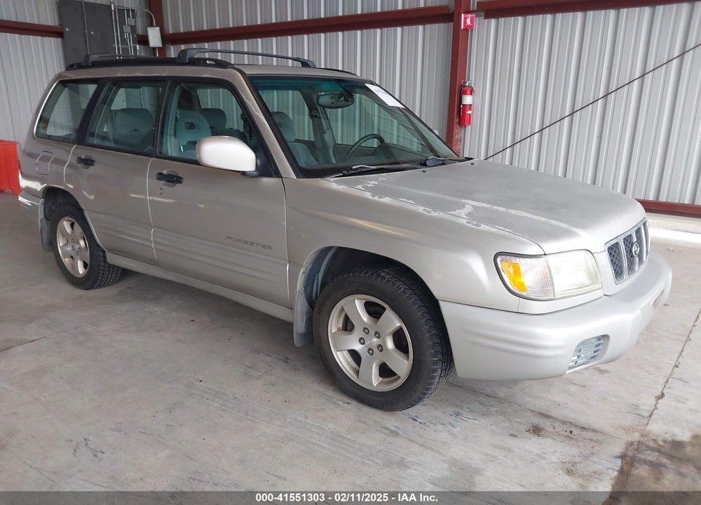 2001 SUBARU FORESTER S VIN: JF1SF65621H736695