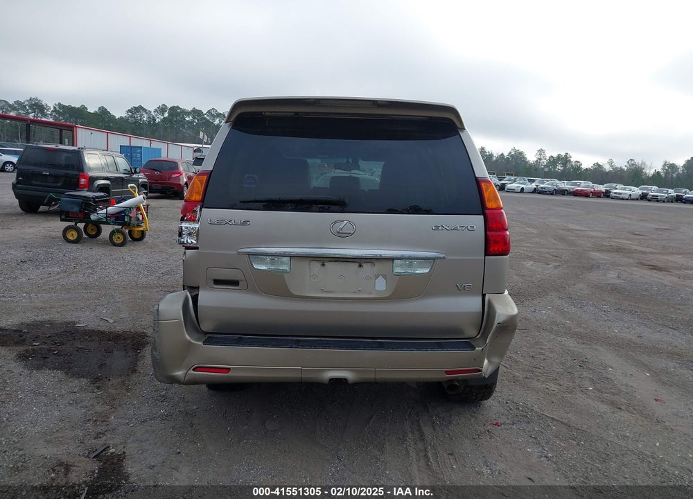 2004 LEXUS GX 470 VIN: JTJBT20X240041645