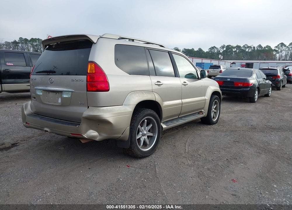 2004 LEXUS GX 470 VIN: JTJBT20X240041645