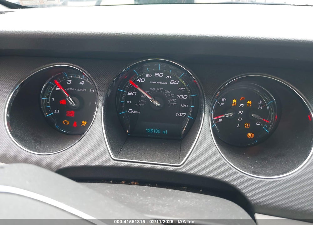 2011 FORD TAURUS SE VIN: 1FAHP2DW3BG150192