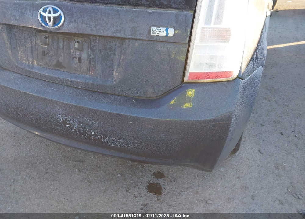 2011 TOYOTA PRIUS TWO VIN: JTDKN3DU9B5364352