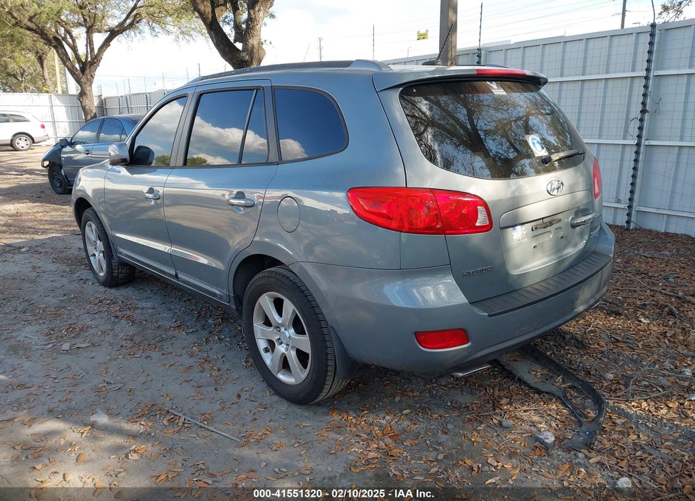 2008 HYUNDAI SANTA FE LIMITED/SE VIN: 5NMSH13E58H183566