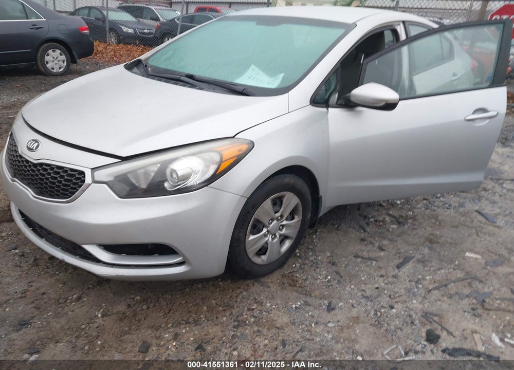 2015 KIA FORTE LX VIN: KNAFK4A60F5343267