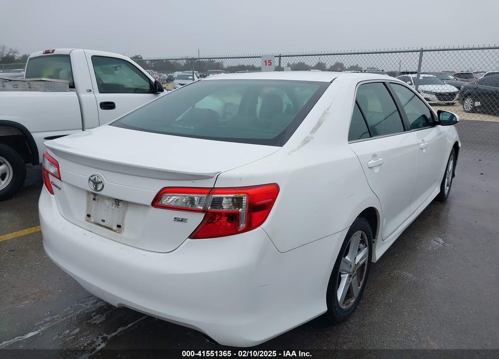2014 TOYOTA CAMRY SE VIN: 4T1BF1FK6EU730108