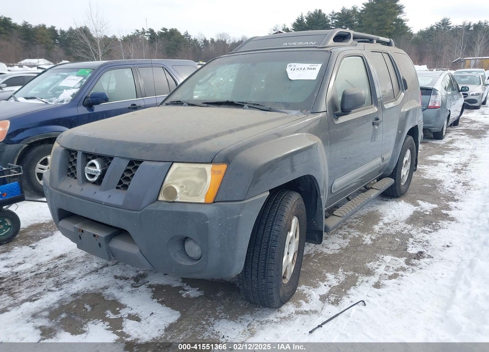 2006 NISSAN XTERRA S VIN: 5N1AN08W36C555042