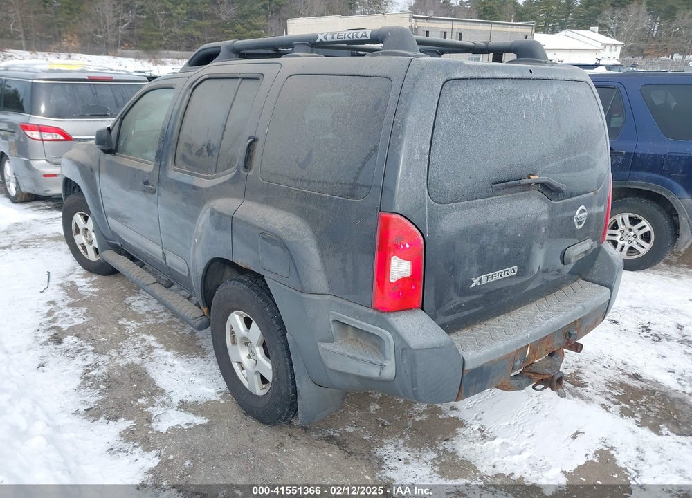 2006 NISSAN XTERRA S VIN: 5N1AN08W36C555042