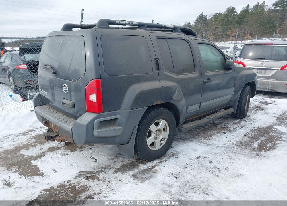 2006 NISSAN XTERRA S VIN: 5N1AN08W36C555042