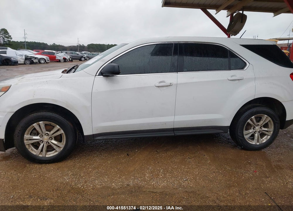 2016 CHEVROLET EQUINOX LS VIN: 2GNALBEK0G1110912