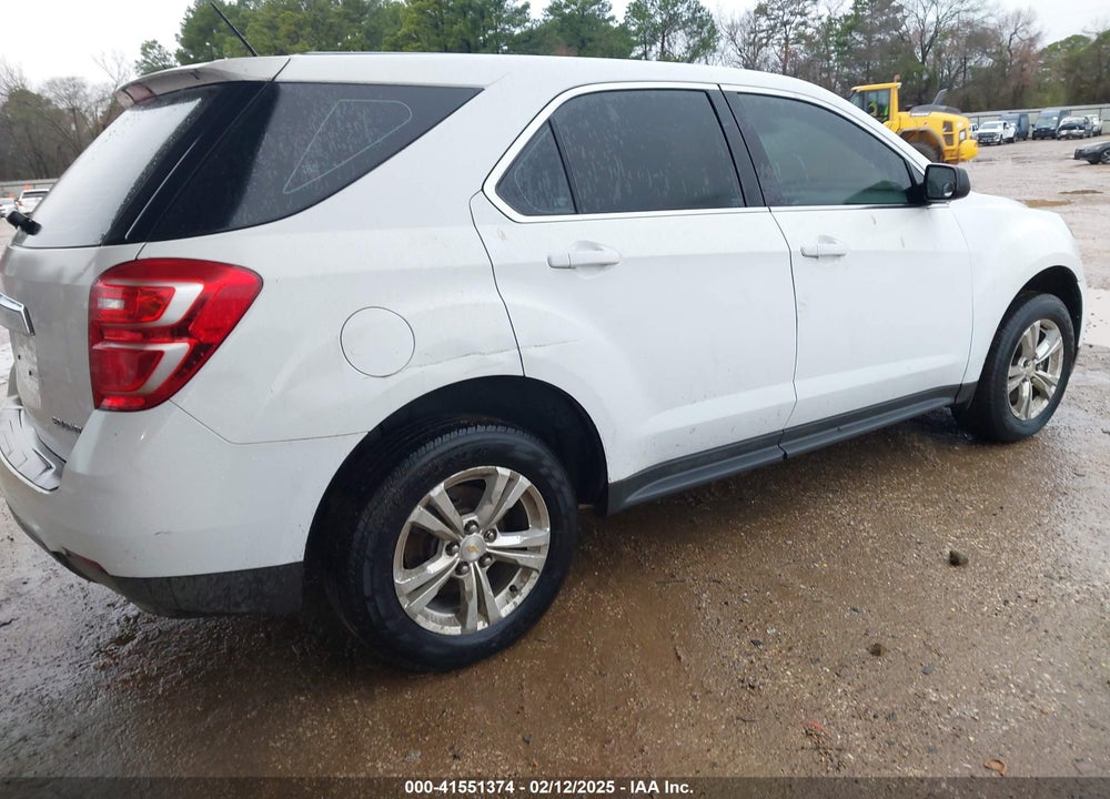 2016 CHEVROLET EQUINOX LS VIN: 2GNALBEK0G1110912