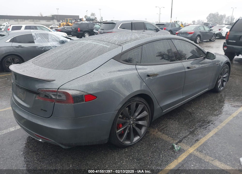 2014 TESLA MODEL S VIN: 5YJSA1H11EFP36091