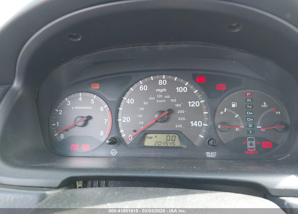2002 HONDA ACCORD VIN: 1HGCG22562A034083