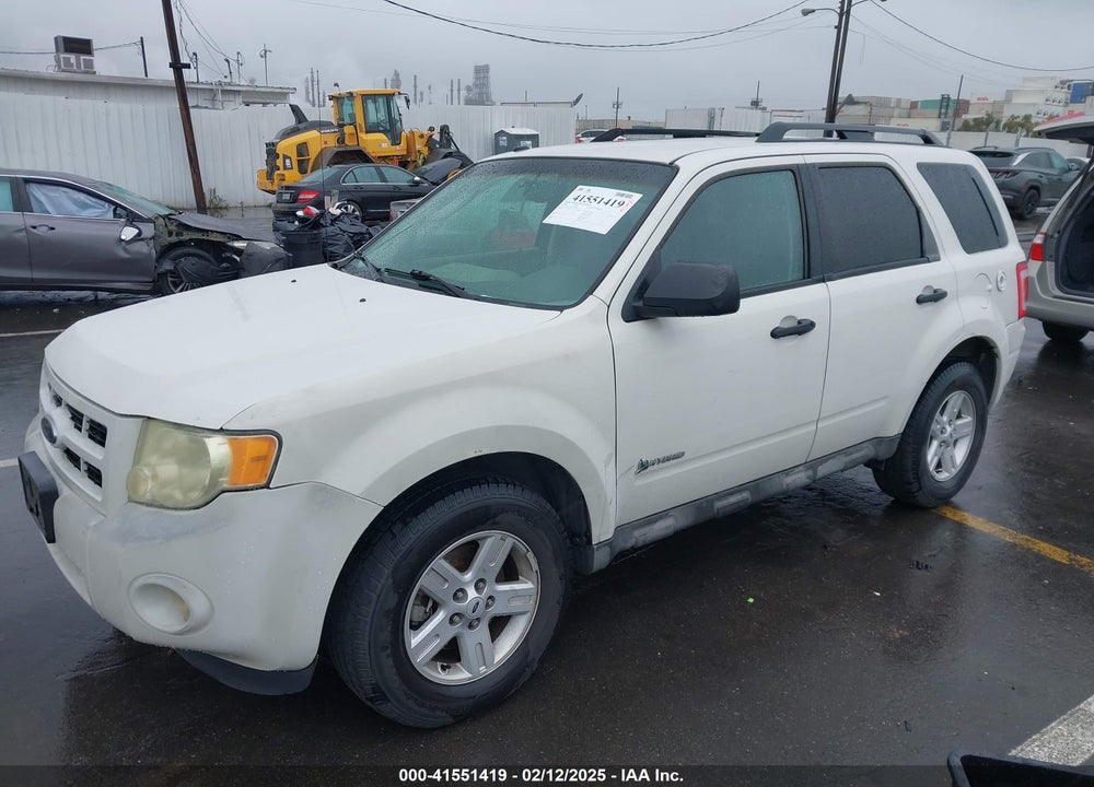 2009 FORD ESCAPE HYBRID LIMITED VIN: 1FMCU593X9KA38604