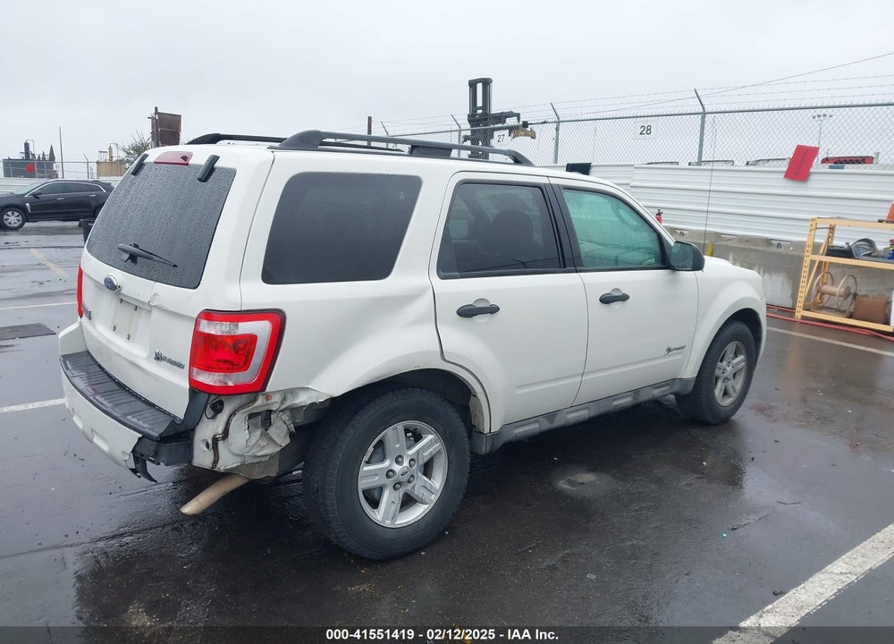 2009 FORD ESCAPE HYBRID LIMITED VIN: 1FMCU593X9KA38604