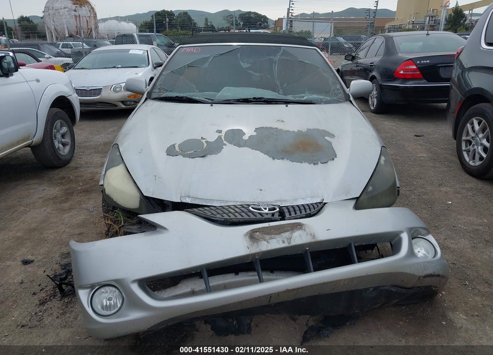 2006 TOYOTA CAMRY SOLARA SLE VIN: 4T1FA38P26U087407