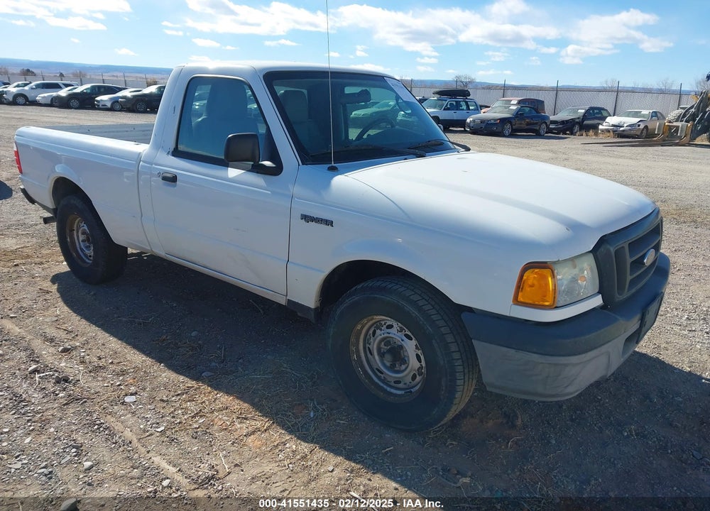 2004 FORD RANGER XL/XLT VIN: 1FTYR10D84PB56284