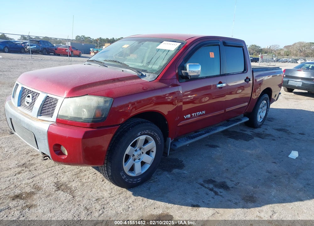 2005 NISSAN TITAN LE VIN: 1N6BA07A85N538117
