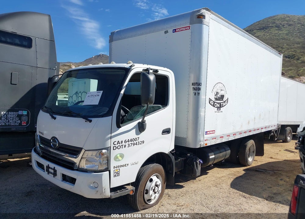 2019 HINO XJC720/XFC720 VIN: JHHYDM1H7KK007308