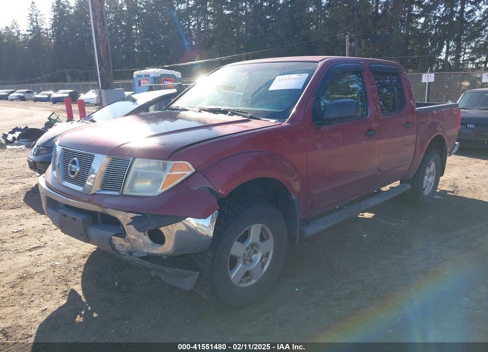 2006 NISSAN FRONTIER VIN: 1N6AD07UX6C406731
