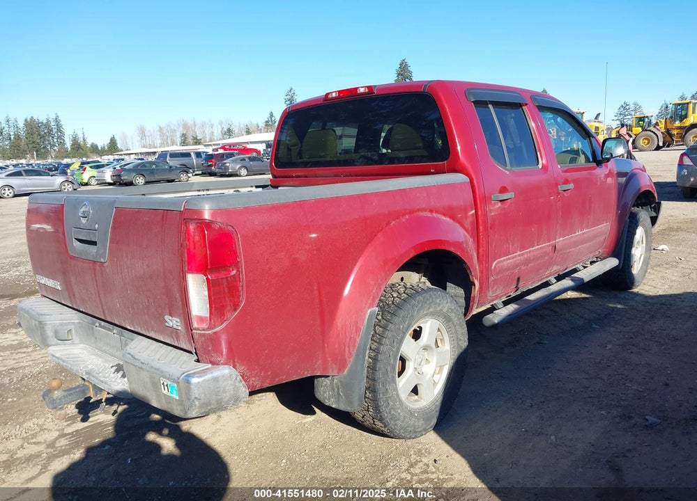2006 NISSAN FRONTIER VIN: 1N6AD07UX6C406731