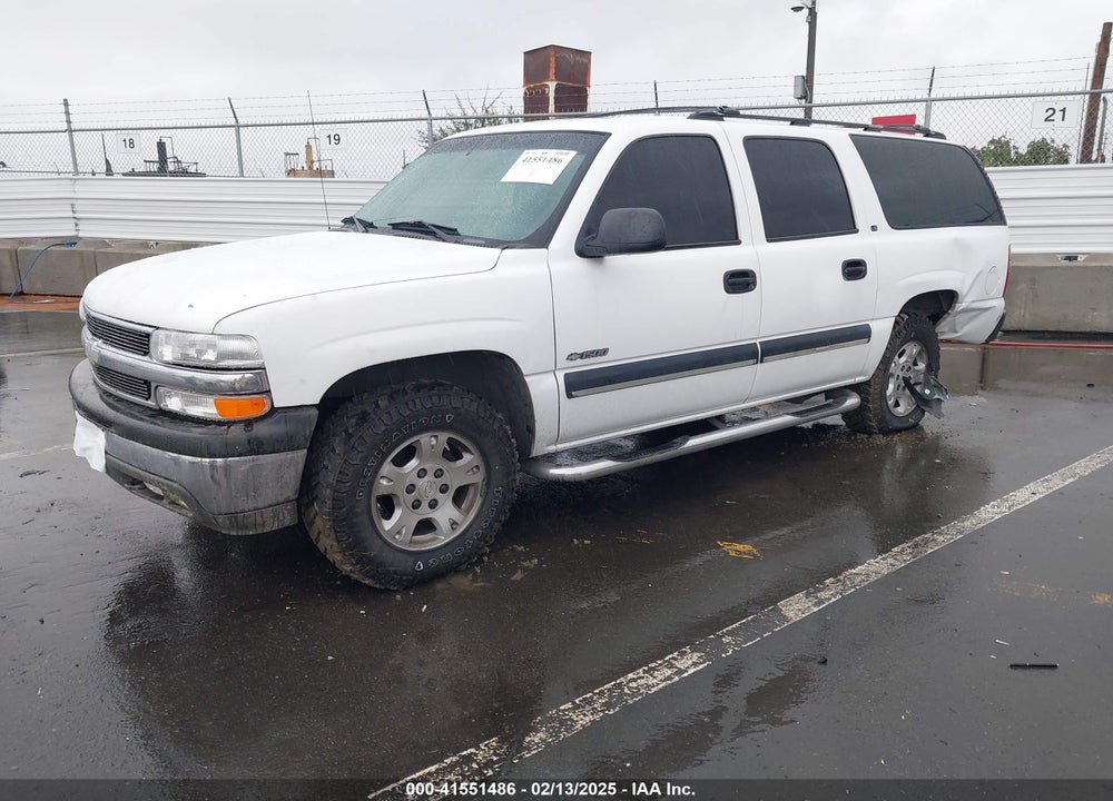 2000 CHEVROLET SUBURBAN 1500 LS VIN: 3GNEC16T3YG209560